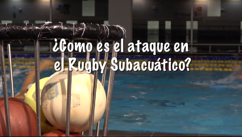 Image del Video: PiPe - ¿Cómo es el ataque en el Rugby Subacuatico?